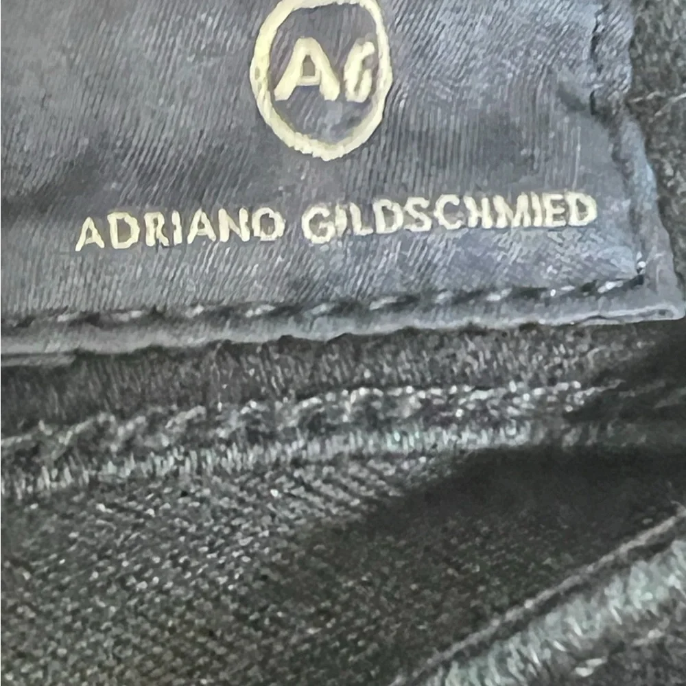 AG Adriano Goldschmied Midnight Blue Black Cigarette Jeans Womens size 24 Slim - Picture 3 of 12